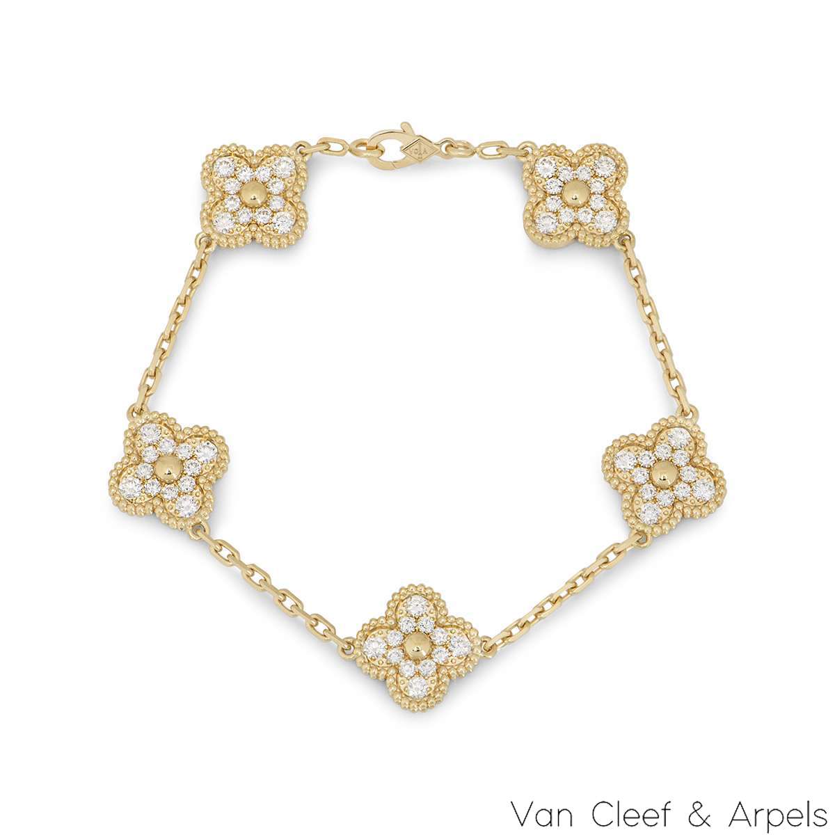 Van Cleef & Arpels Vintage Alhambra Bracelet VCARA41400 Van Cleef & Arpels Vintage Alhambra Bracelet VCARA41400